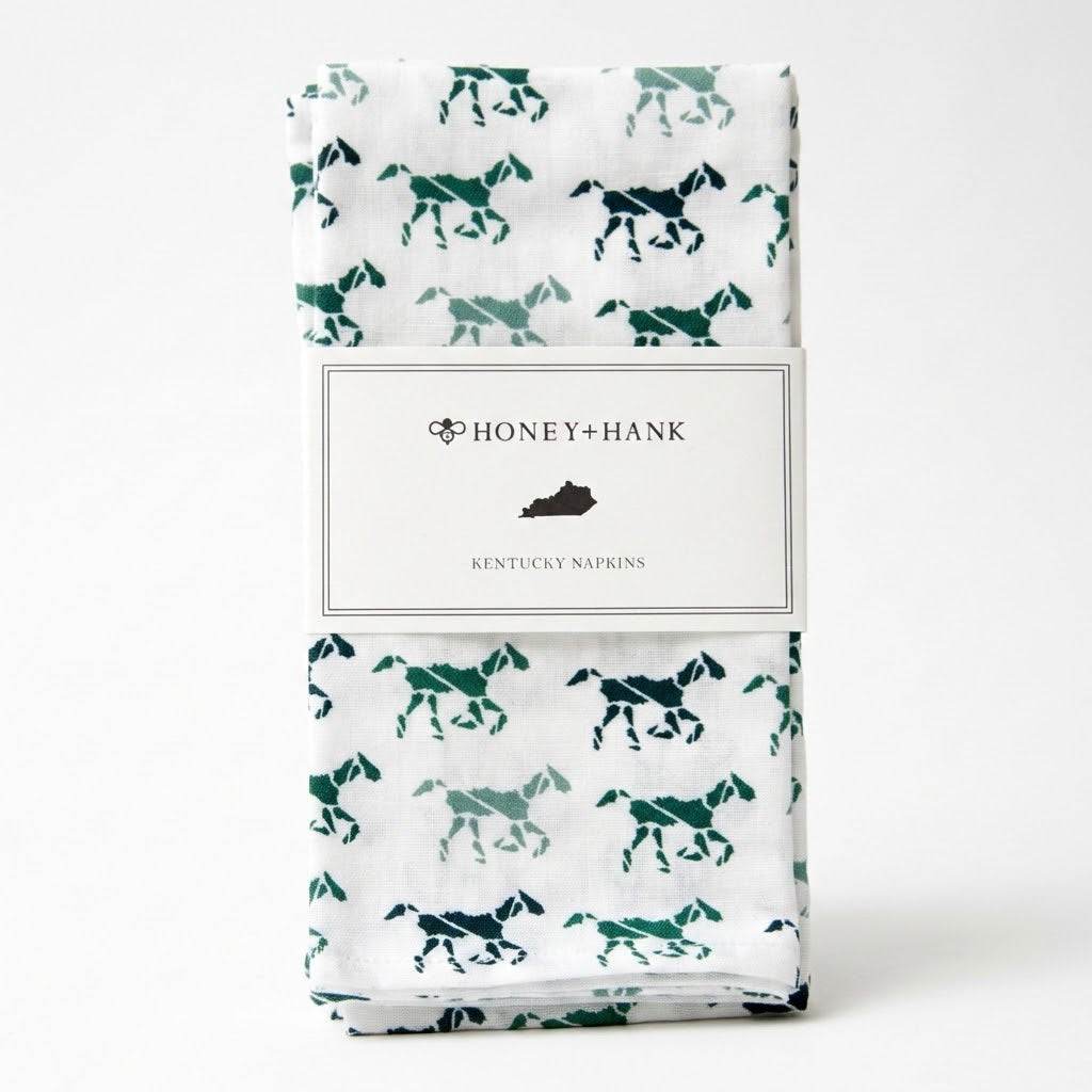 Derby Blue & Green Napkins