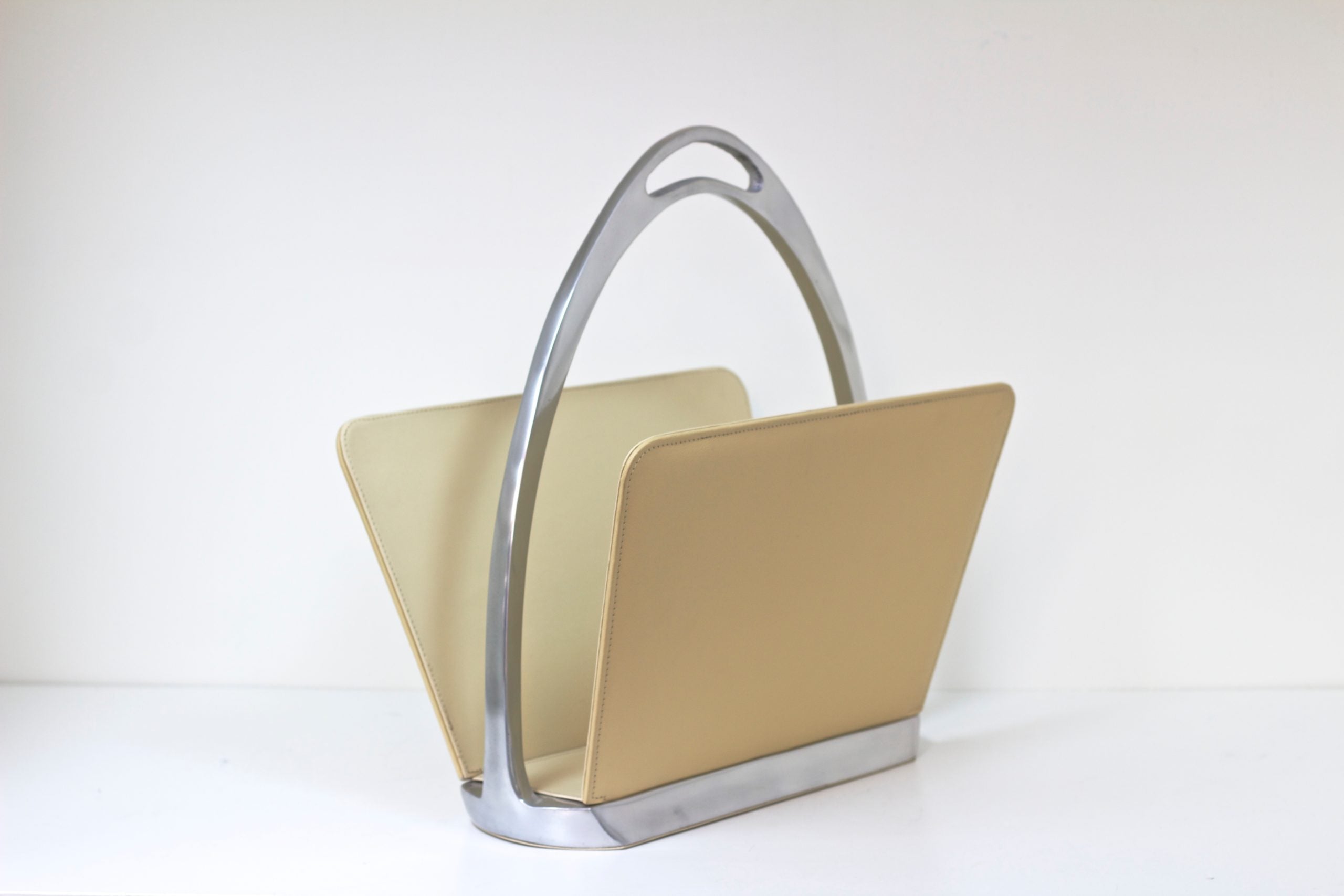 Stirrup Magazine Rack