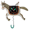 "Woah Horsey" Horse Clock
