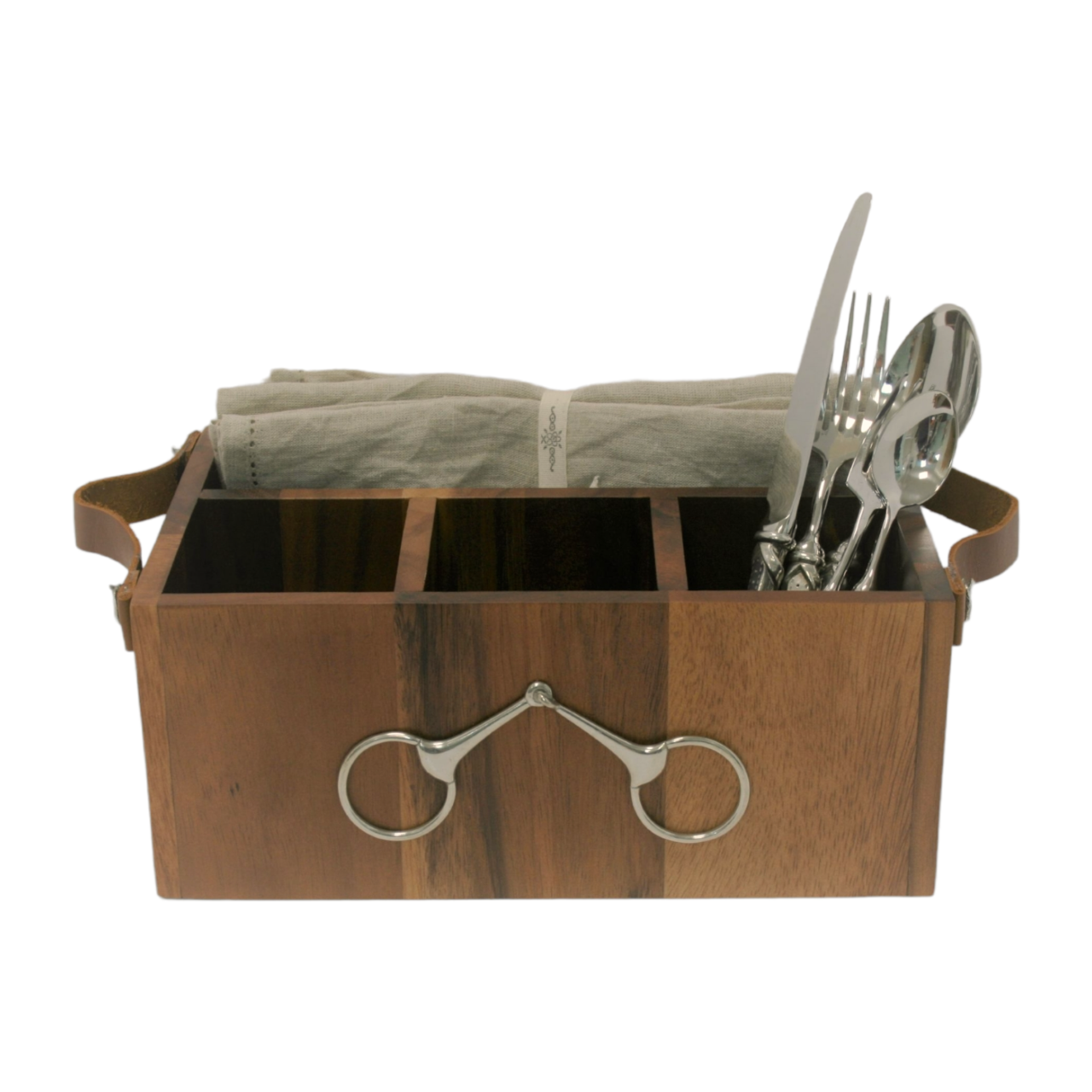 Vagabond House Horse Bit Flatware Caddy
