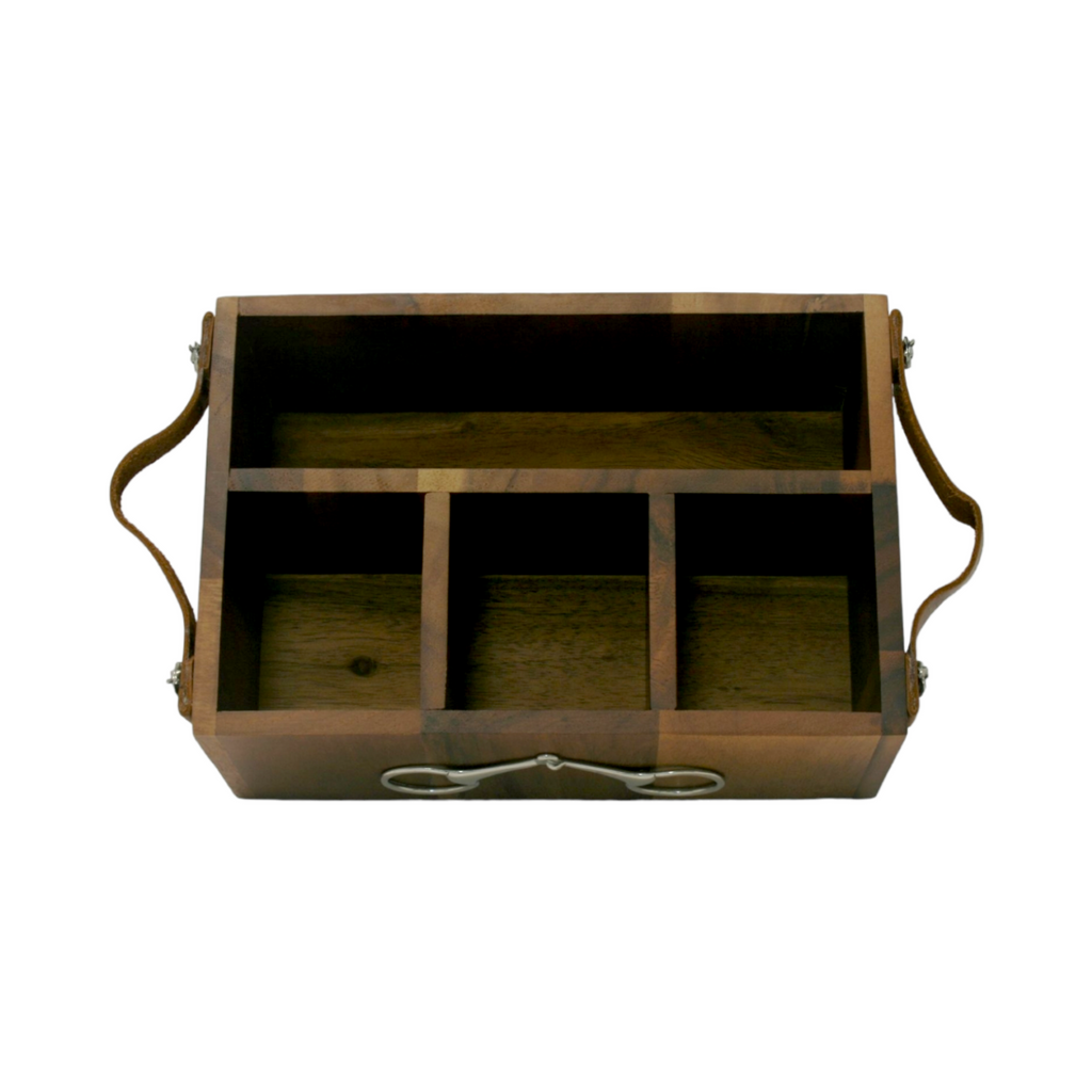 Vagabond House Horse Bit Flatware Caddy