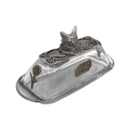 Fox Butter Dish