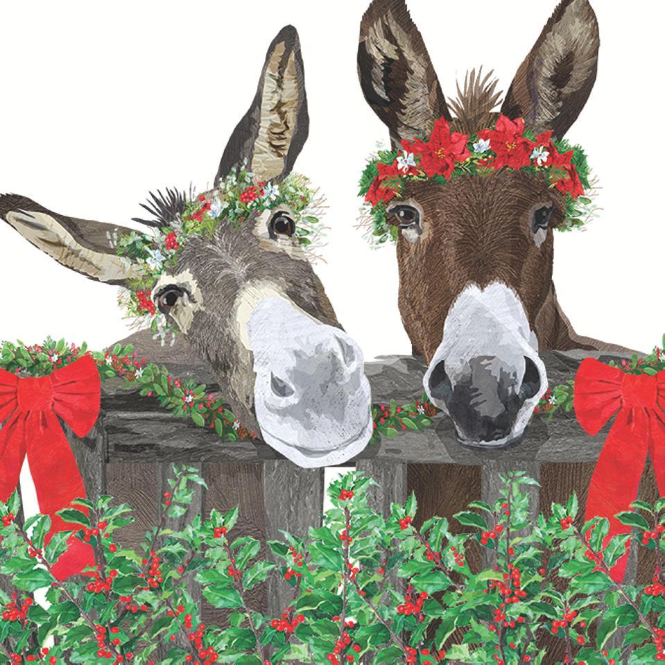 PB & J Holiday Napkins