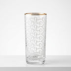 Frosted Snaffle Glasses
