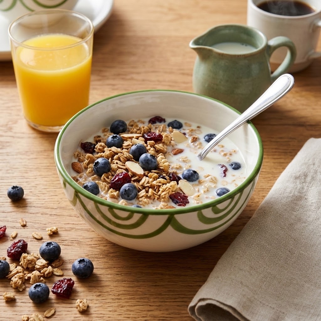Green Horse Cereal Bowl