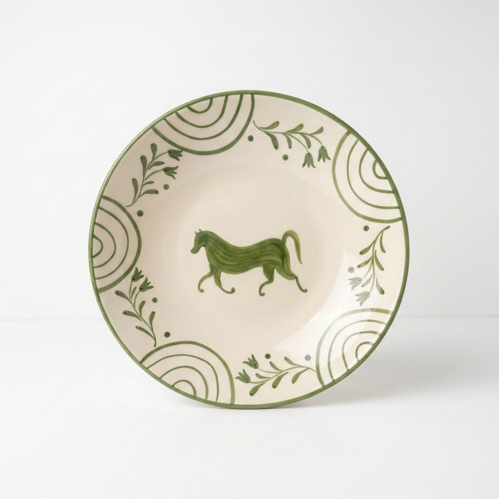Green Horse Salad Bowl