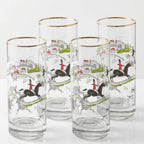 Hunt Scene Glasses