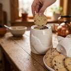 White Fox Treat Jar