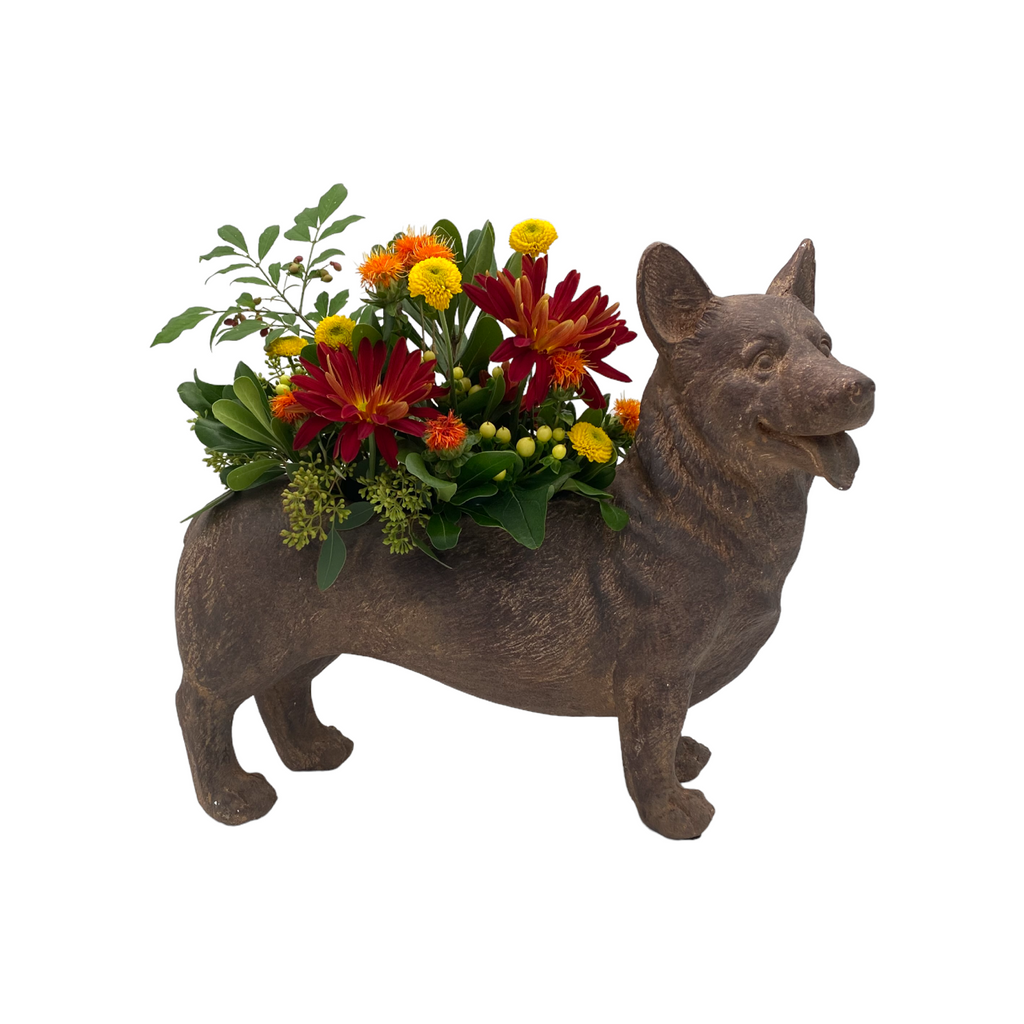 Corgi Planter