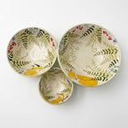 Foxes & Ferns Porcelain Bowls