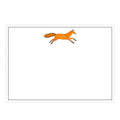 Leaping Fox Correspondence Cards