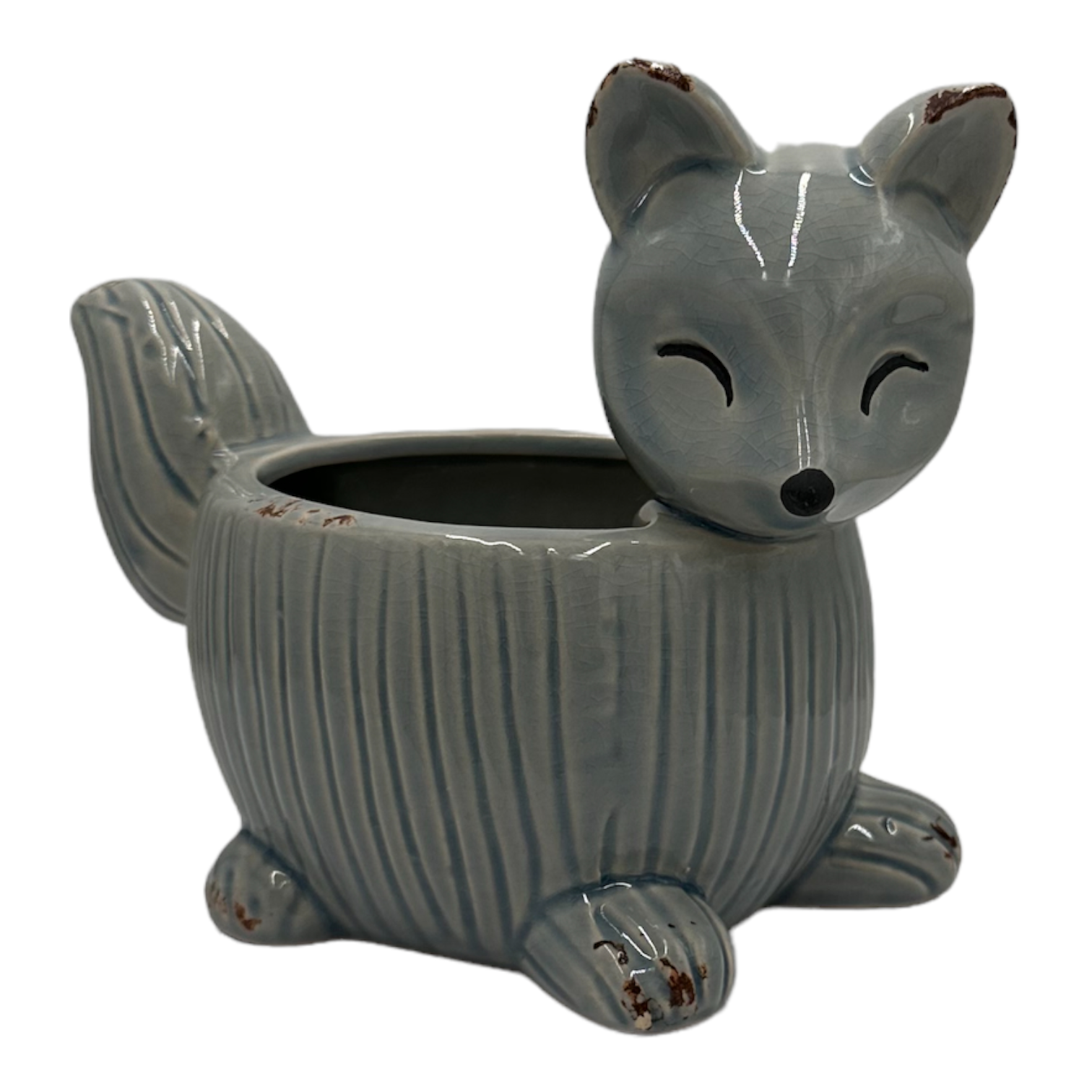 Fox Container Blue and Grey