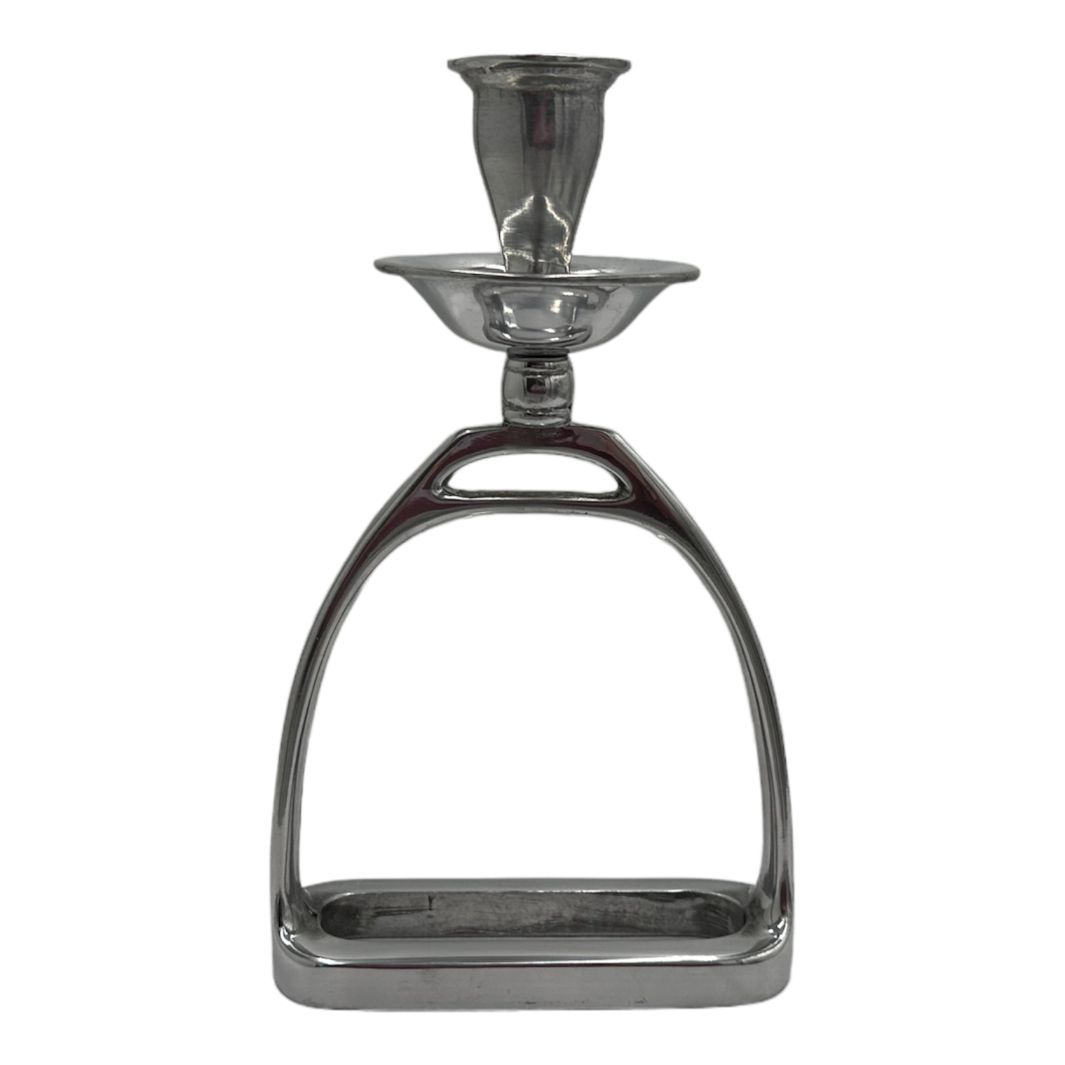 Arthur Court Stirrup Candle Holder