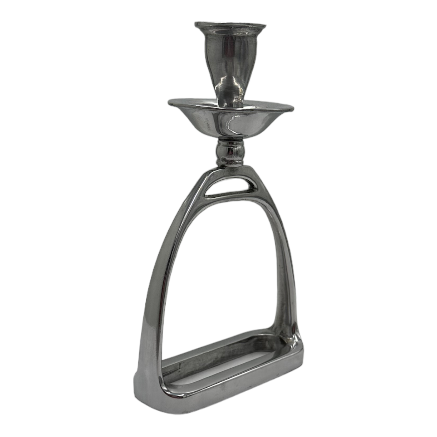Arthur Court Stirrup Candle Holder