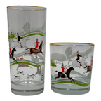 Hunt Scene Glasses