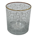 Frosted Snaffle Glasses