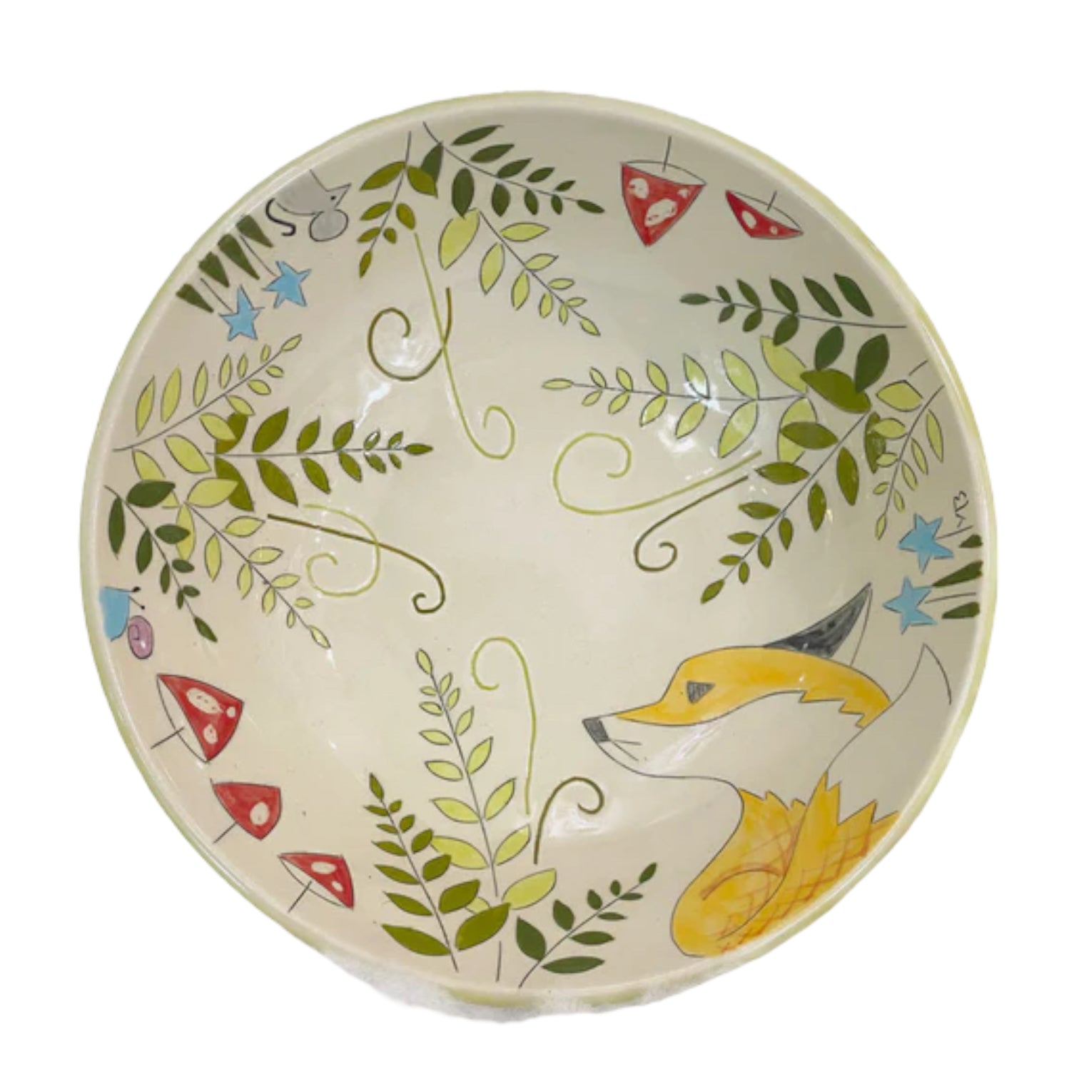 Foxes & Ferns Porcelain Bowls