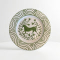 Green Horse Dinner Plate