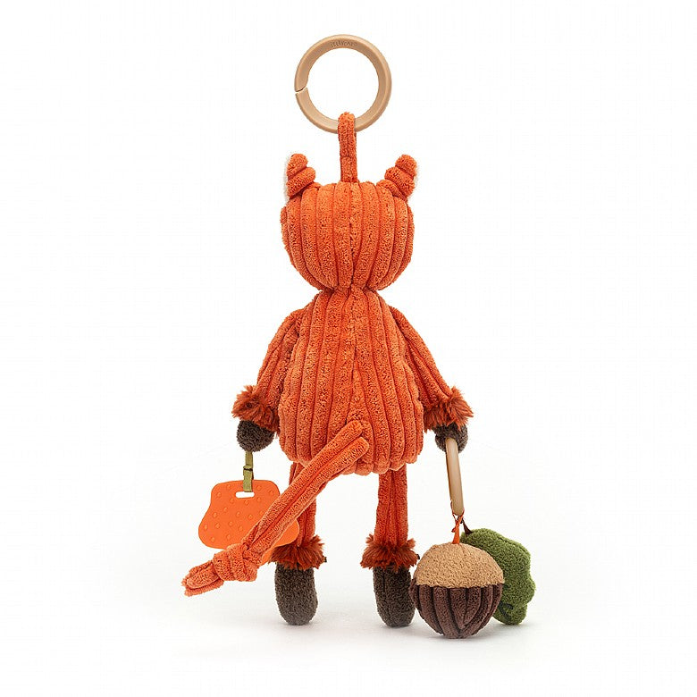 JellyCat Plush Cordy Fox Activity Toy