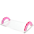 Scallop Handle Photo Tray