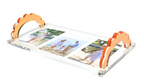 Scallop Handle Photo Tray