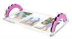 Scallop Handle Photo Tray