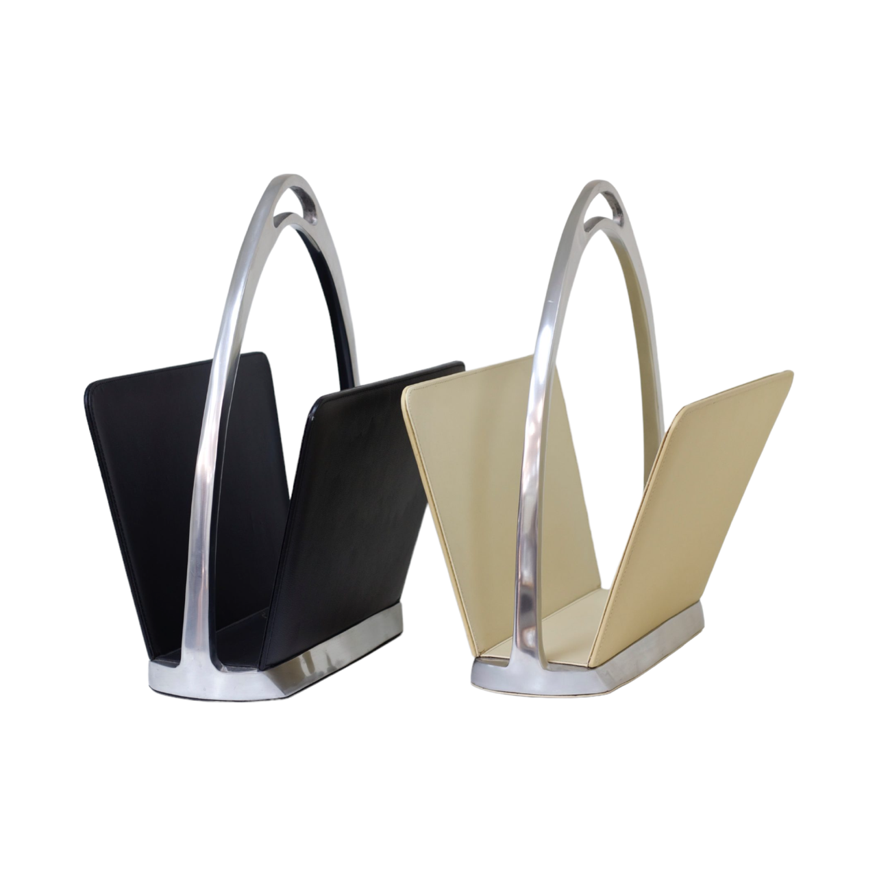 Stirrup Magazine Rack
