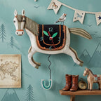 "Woah Horsey" Horse Clock