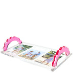 Scallop Handle Photo Tray