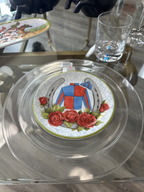 Day at the Races Canape Plates Set of 4