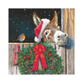 Friends with Donkey Napkin Lch