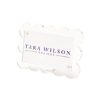 Scallop Place Card Holders