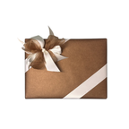 Classic Copper Wrapping with Antique White Ribbon