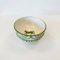 Green Horse Cereal Bowl