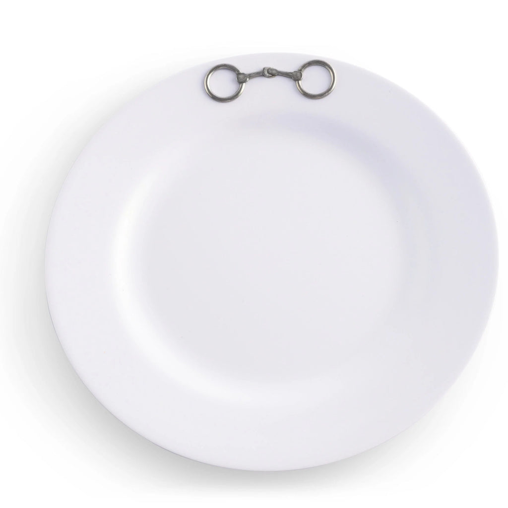 Equestrian Bit Melamine Lunch Plate