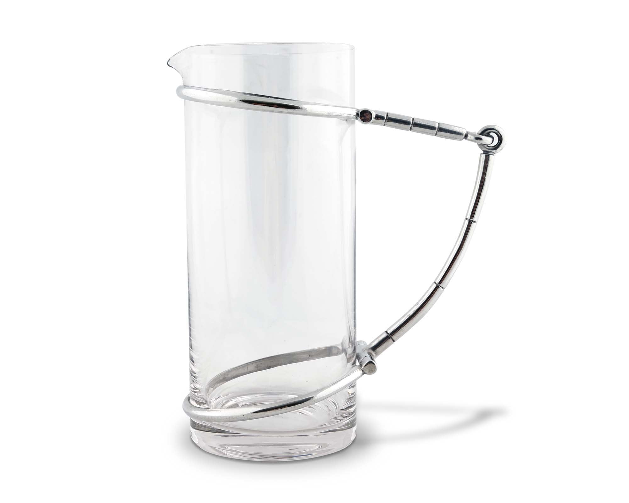 Vagabond House Glass Pitcher with Bit Handle