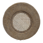 Natural Rattan Round Charger