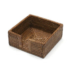 Brown Rattan Napkin Holders