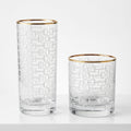 Frosted Snaffle Glasses