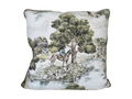 20x20 Landscape Fox Hunt Throw Pillow