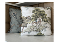 20x20 Landscape Fox Hunt Throw Pillow