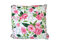 20x20 Pink Rose & Horseshoe Throw PIllow
