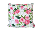20x20 Pink Rose & Horseshoe Throw PIllow
