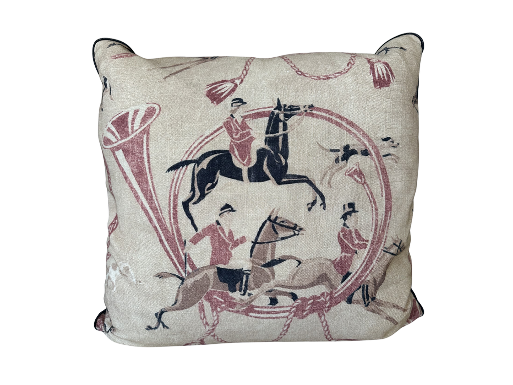 20x20 Fox Hunt Throw Pillow
