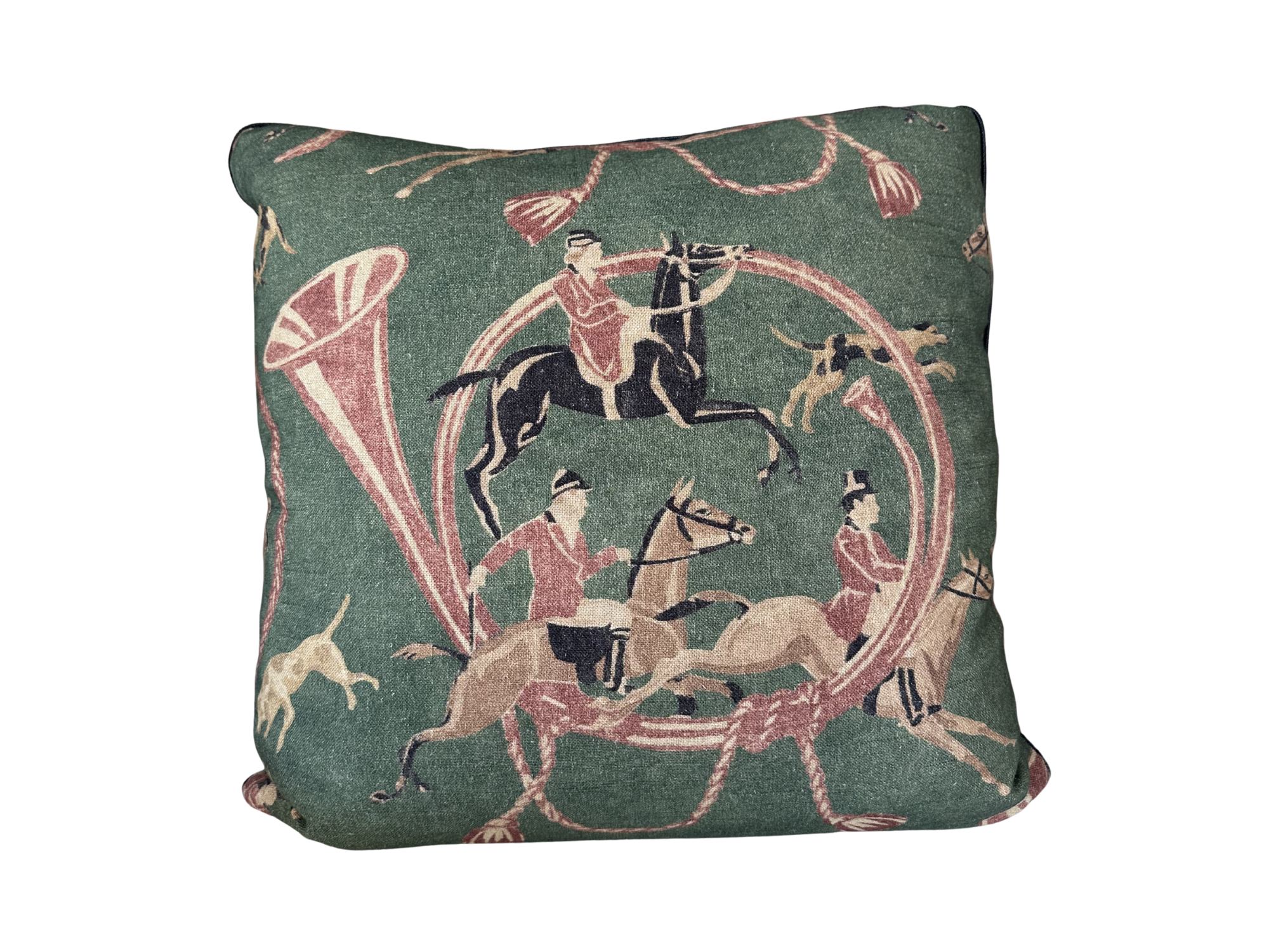 20x20 Fox Hunt Throw Pillow