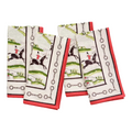 Hunt Scene napkin