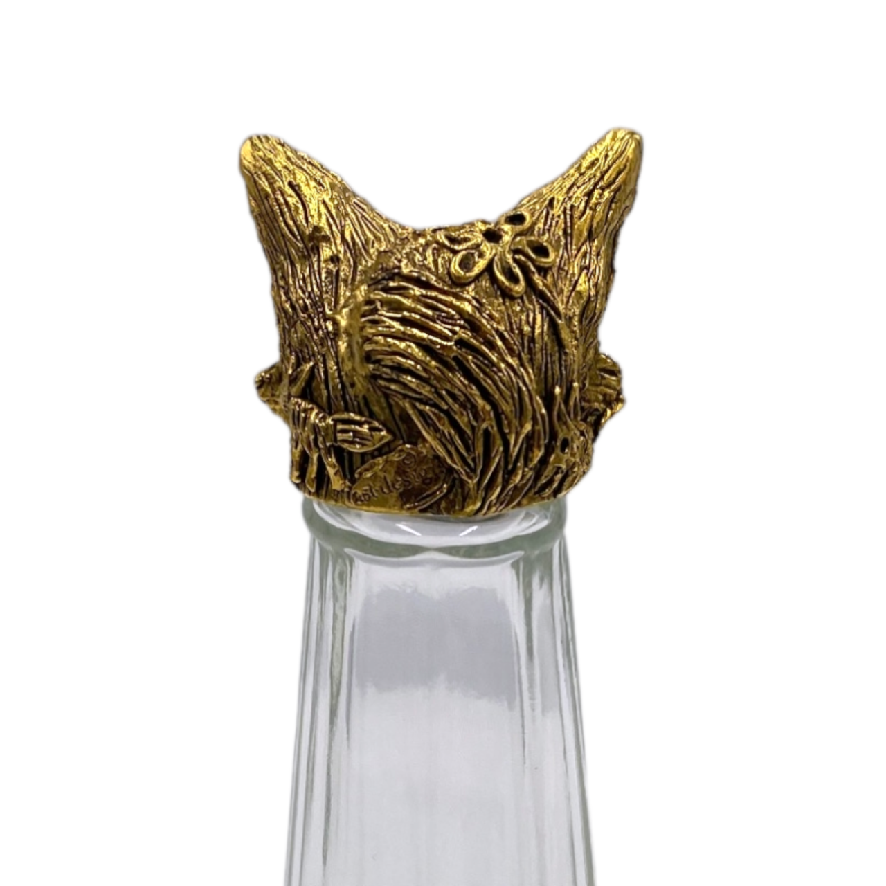 Fox Salt & Pepper Shakers with Holder Short