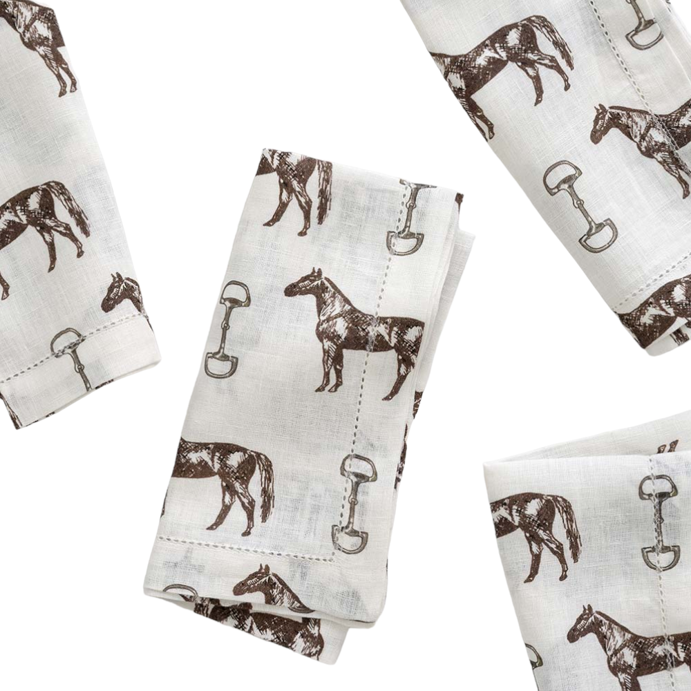 Horse & Snaffle Napkins