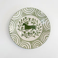 Green Horse Salad Plate