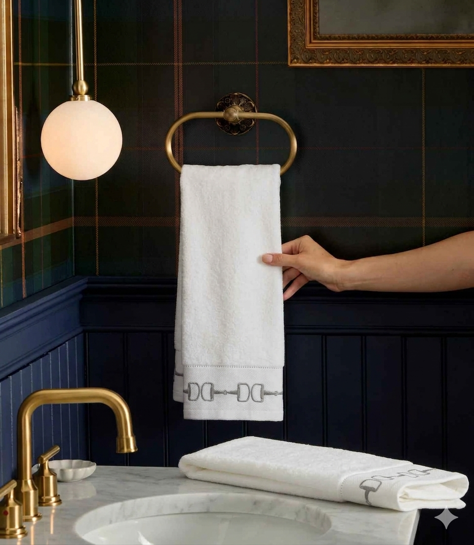 Peacock Alley D Ring Towel Collection